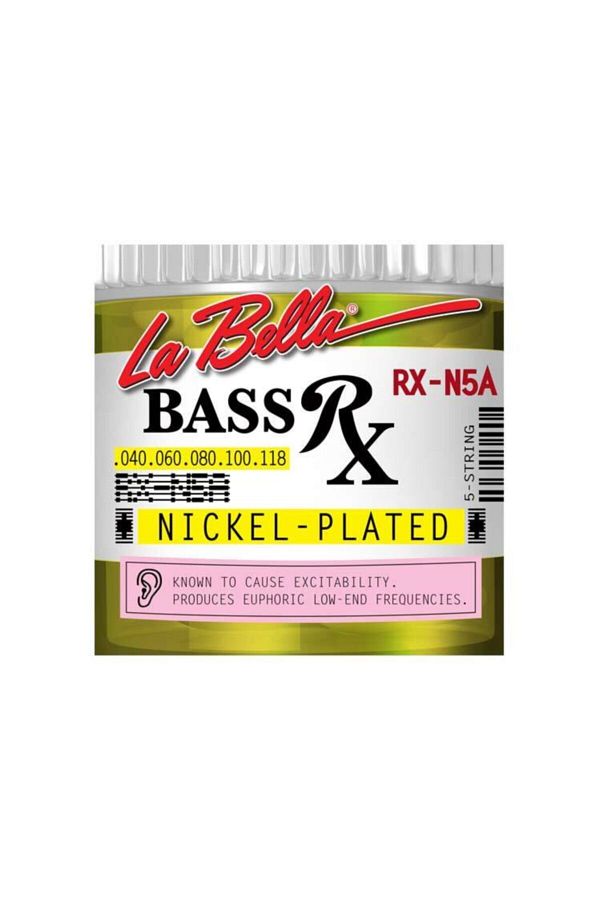 Labella-La Bella Guitar Accessory Bass String Labella 5 String Rxn5A 0,40 1