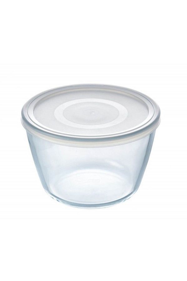 Pyrex-152p001/7048 Round Storage Container with Lid 0.6l 1