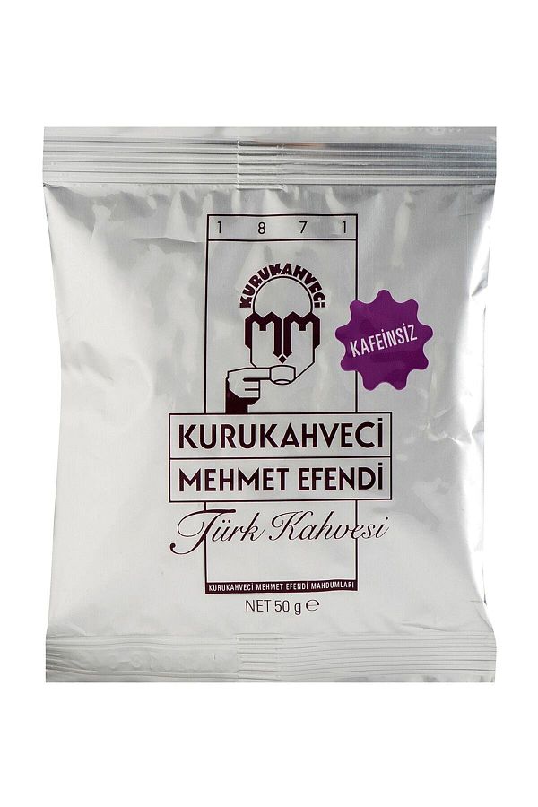 Mehmet Efendi-50 G Dried Coffee Turkish Coffee Without Caffeine 1