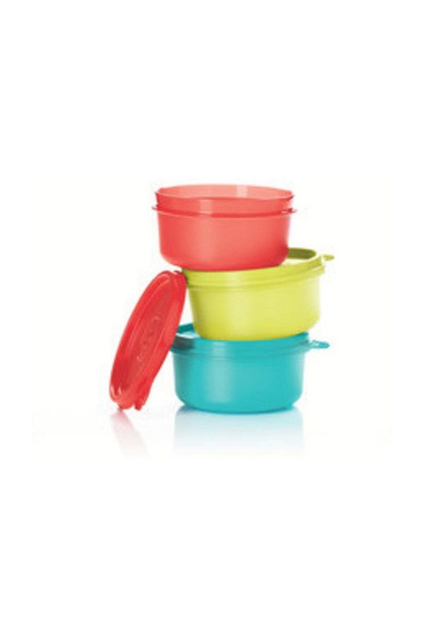 mutfaktakimucizeler-Tupperware Candy Triplets Storage Container Set 1