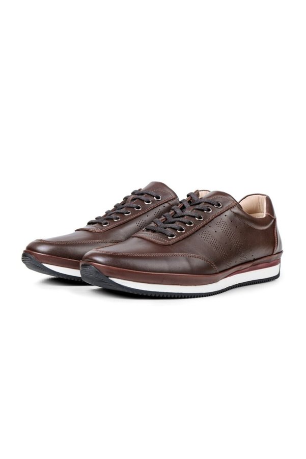 Ducavelli Fagola Genuine Leather Men's Daily Shoes, Casual Shoes, 100% Leather Shoes, 4 Seasons