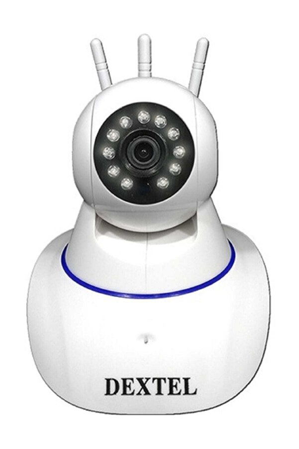 DEXTEL 360º Gerçek Hd Wifi Kablosuz 3 Antenli Ip En Siga Bebek Güvenlik Kamerası