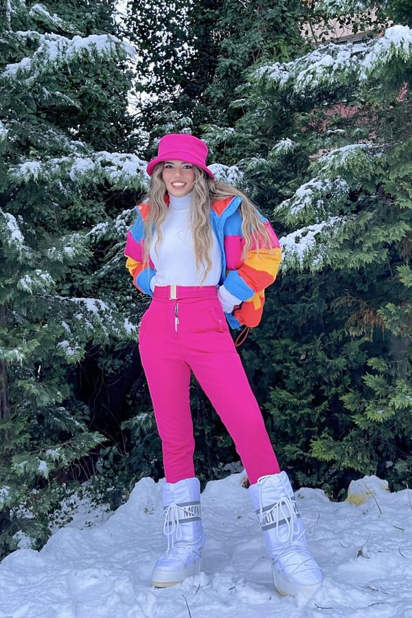 Skinny leg ski pants on sale