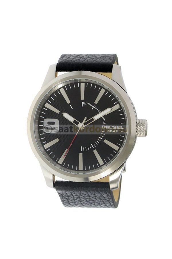SAATKORDONCUSU Diesel Dz1766 Compatible Black Leather Cord Trendyol