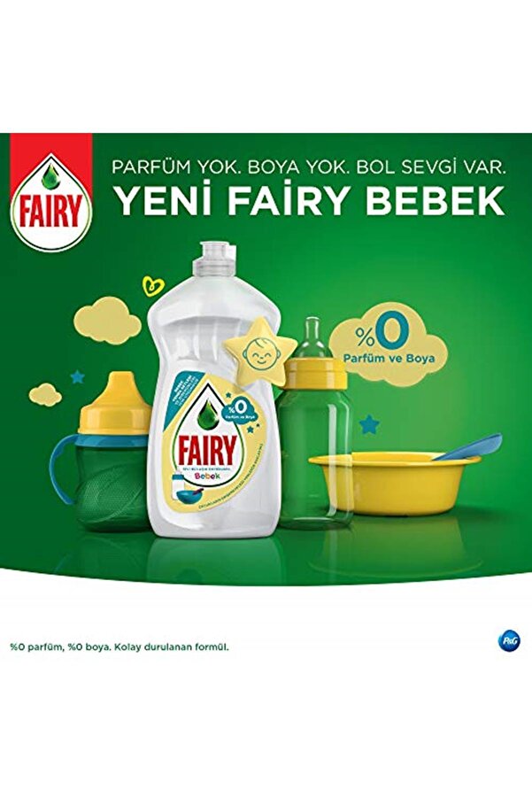 Fairy Marka: 500 Ml Bebekler Için Sıvı Bulaşık Deterjanı Kategori: Bulaşık Makinesi Deterjanı