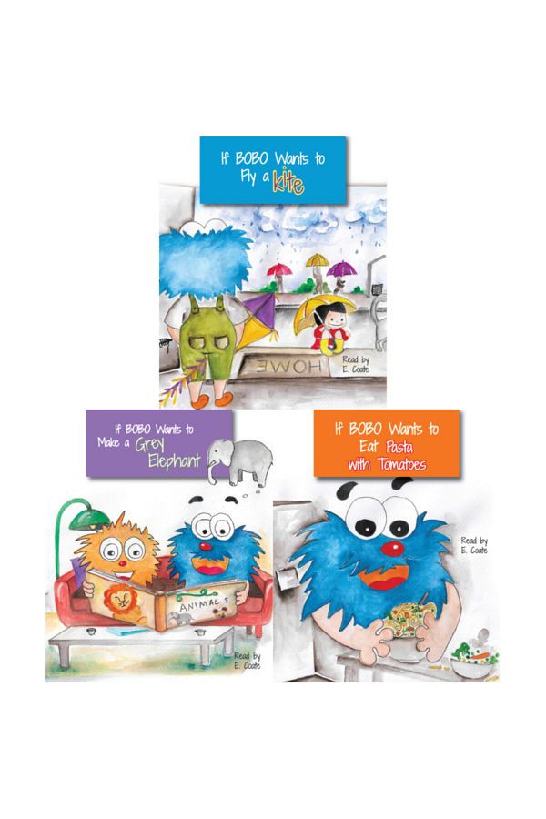 LCF-Bobo 3-Piece English Voice Story Set 1 (WITH QR CODE) 1