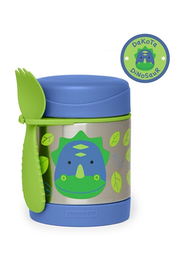 Skip Hop Zoo Paslanmaz Çelik Termos Dinazor
