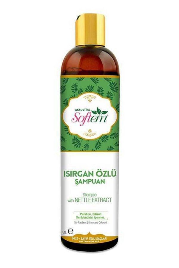 Softem-400 Ml Nettle Extract Shampoo - in Herbland Store 1