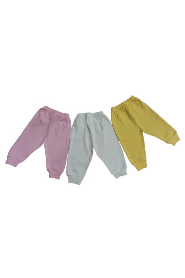 bebedino Patiksiz Alt Pijama Ayaksız 3 Lü Paket