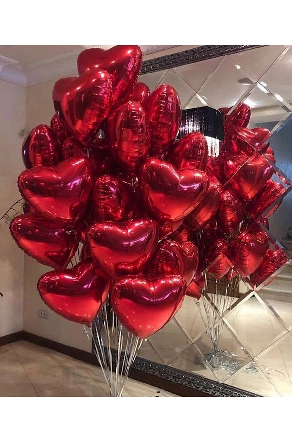 Heart balloons deals