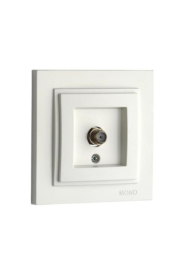 MONO-Despina F. White Convector Satellite Socket Apparatus 1