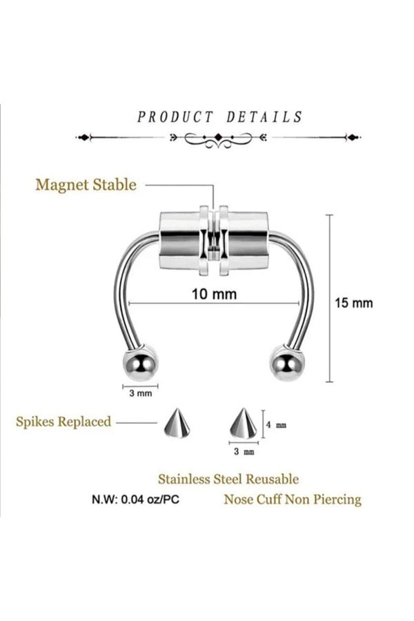 Fake septum magnet hotsell