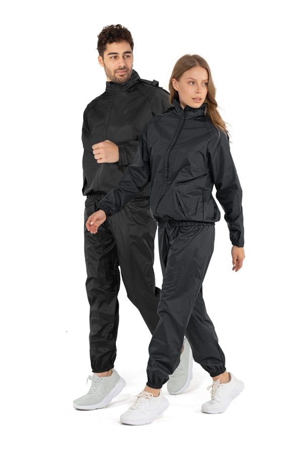 Sweat suit sauna shop