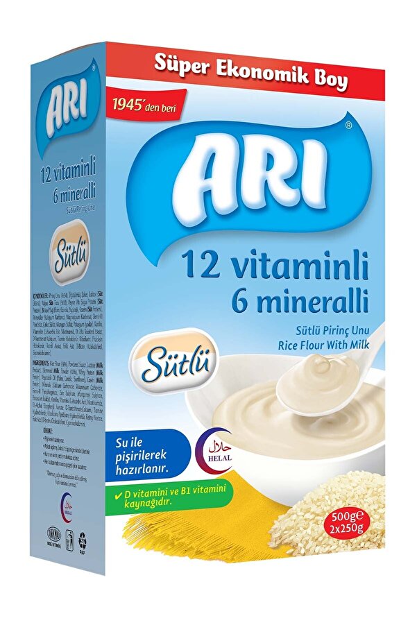 ARI Arı Sütlü Pirinç Unu 500 G