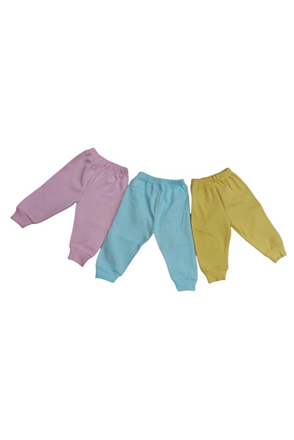 bebedino Patiksiz Alt Pijama Ayaksız 3 Lü Paket