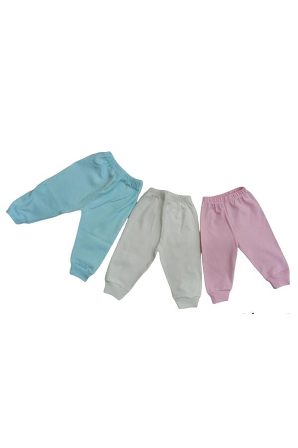 bebedino Patiksiz Alt Pijama Ayaksız 3 Lü Paket