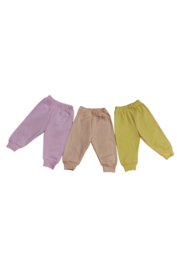 bebedino Patiksiz Alt Pijama Ayaksız 3 Lü Paket