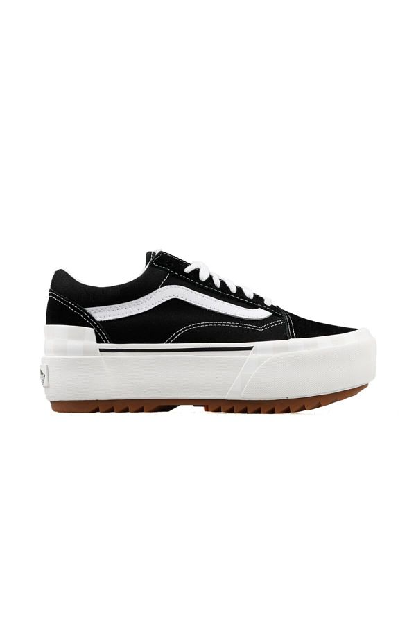 Vans Ua Old Skool Stacked Women s Casual Shoes Vn0a4u155zn1 Black Trendyol