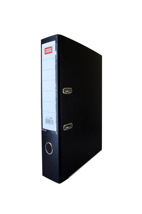 Cassa-Plastic Folder Wide A4 Black 1