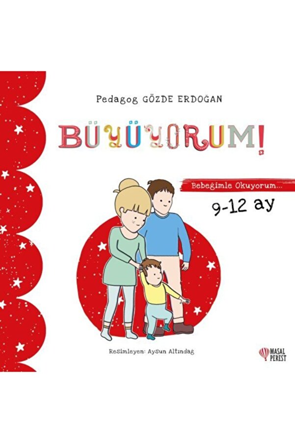 Masalperest Büyüyorum Bebeğimle Okuyorum 9-12 Ay Gözde Erdoğan