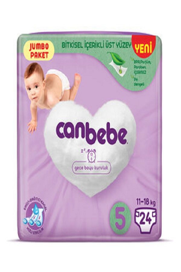 Canbebe-Super Eco Size 5 Junior 22 Pieces Baby Diapers 1