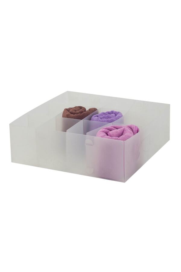 Bosphorus-9 Liter Pvc 30X30X10Cm - 12 Compartment Drawer Organizer 1