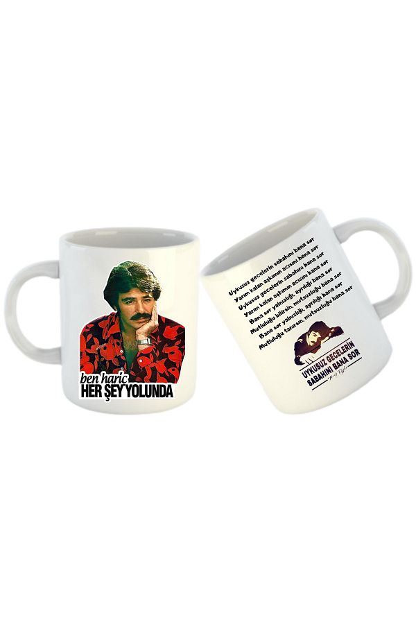 homestorebotique-Ferdi Tayfur Ask Me Themed Mug Cup Models 1