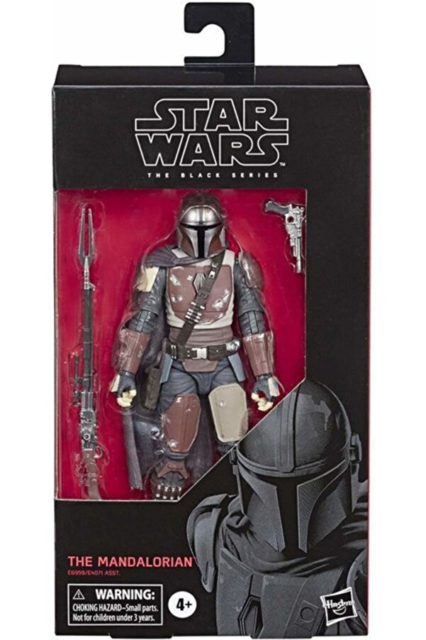 Hasbro-Star Wars The Black Series The Mandalorian Toy 6" Scale Collectible Action Figure Figure 1