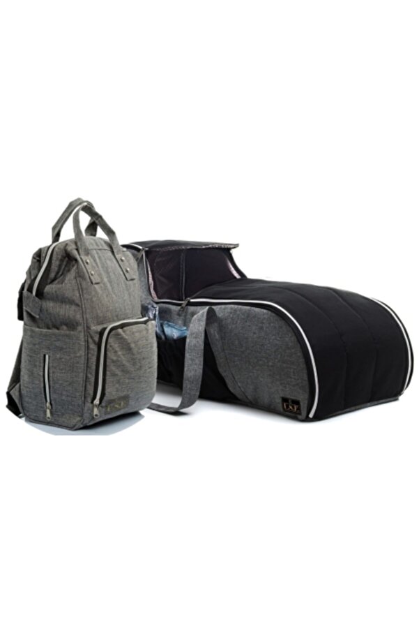 USF Ana Kucağı Puset Bebek Taşıma + Anne Bebek Bakım Çantası