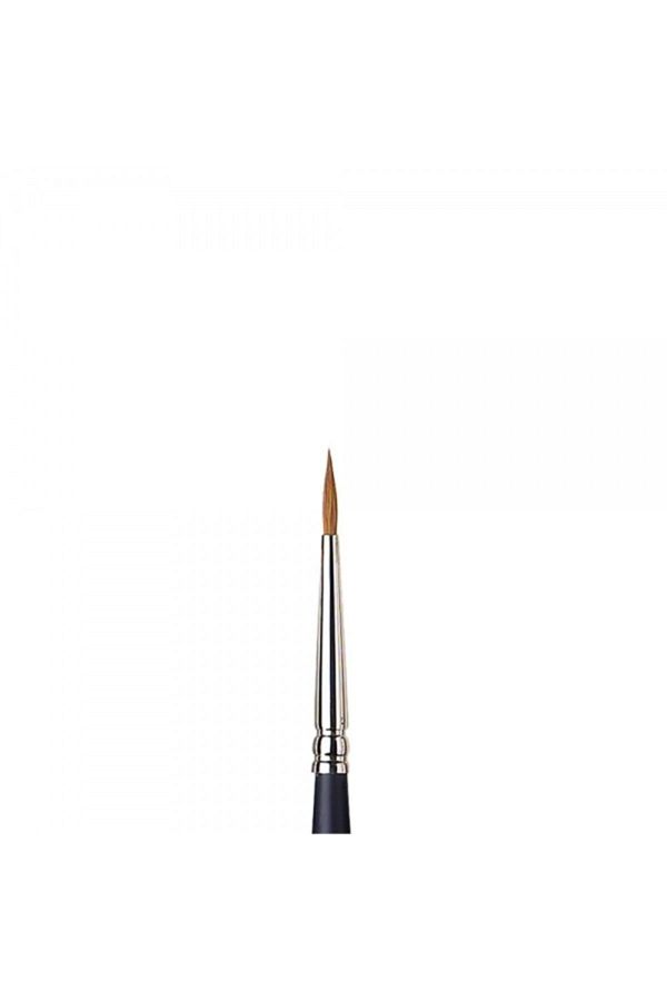 Winsor Newton-Winsor & Newton Professional Kolinsky Short Handle Sable Round Brush No:2 1