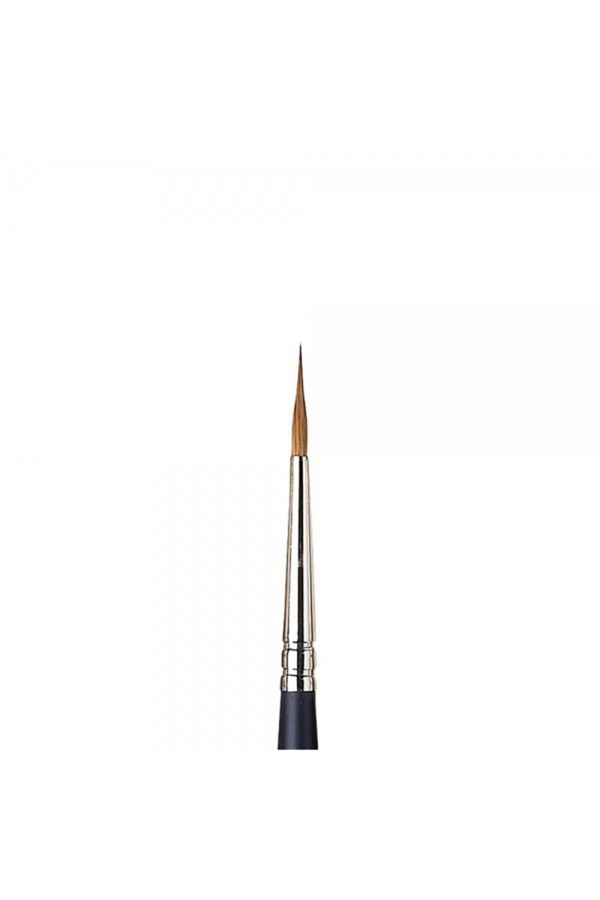 Winsor Newton-Winsor & Newton Professional Kolinsky Short Handle Sable Pointed Tip Brush No:3 1