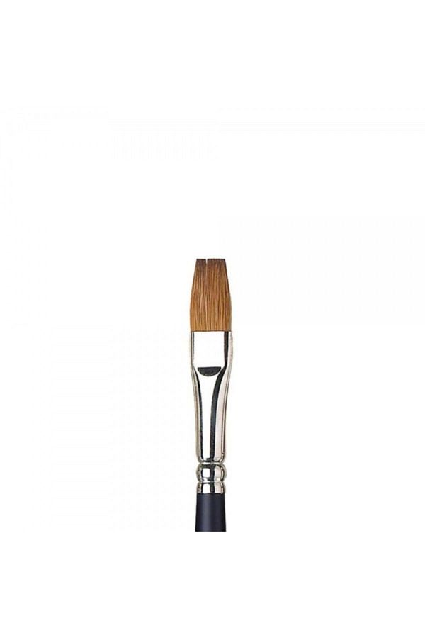Winsor Newton-Winsor & Newton Professional Kolinsky Short Handle Sable One-stroke Brush No:1/4 (6mm) 1