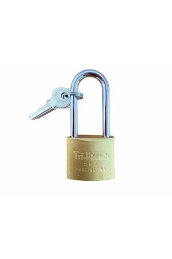 Solid-50 Mm Yellow Long Lock  1