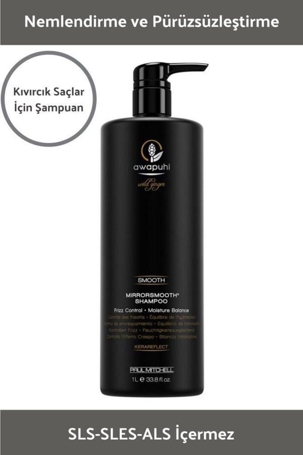 Paul Mitchell-Awapuhi Wild Ginger - Mirrorsmooth Shampoo 1000ml 1