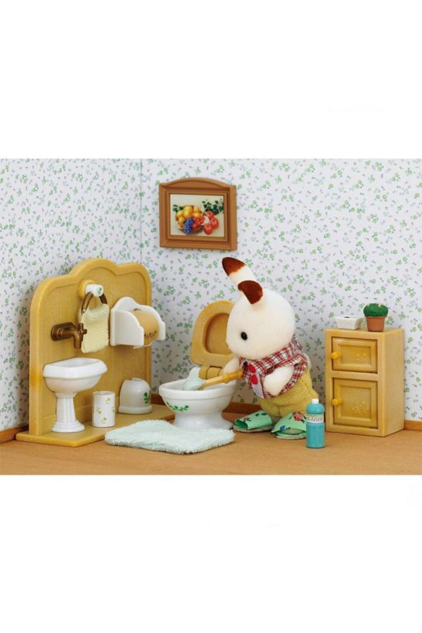 Sylvanian families toilet set sales