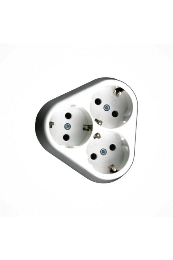 VİKO-Yonca Recessed Triple Socket Soil 90304016 1