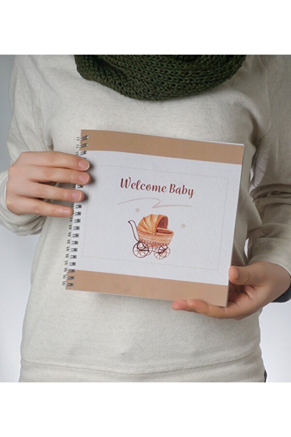 fotoev Welcome Baby , Pregnancy Journal Pregnancy Memory Book Planner Diary, Pregnancy Expecting Mom