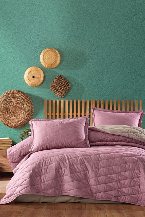 Clasy-100% Cotton Single Bedspread Set 1