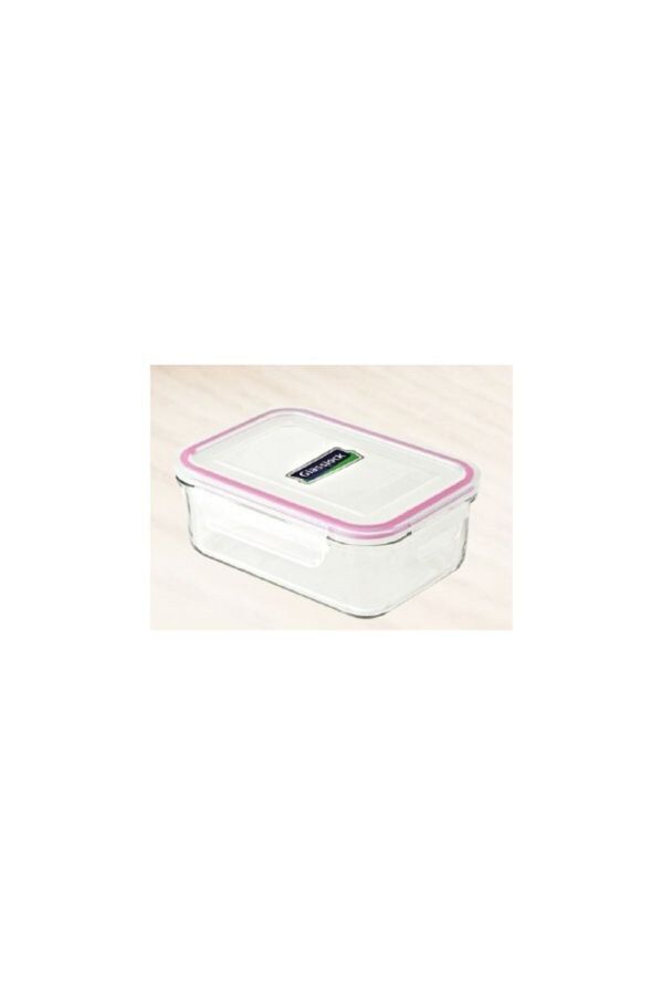 Ansan-Glasslock Rectangular Glass Storage Container 715ml 1