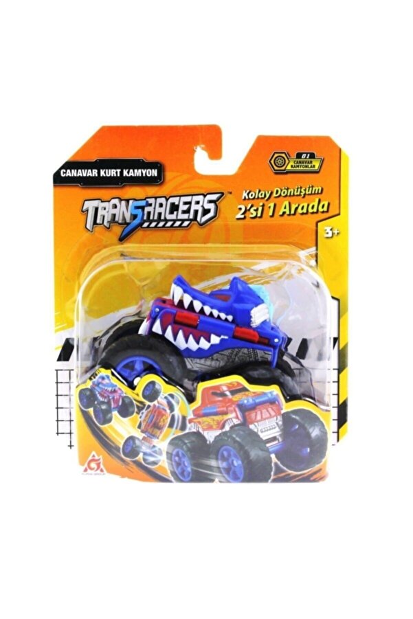 Mega Transracers Dönüşen Araçlar Canavar Kurt / Kamyon