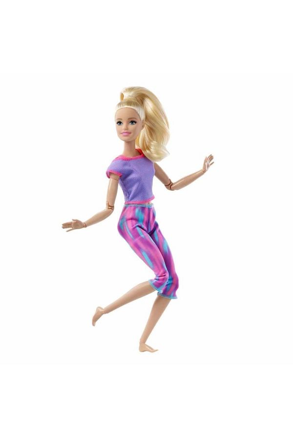 Barbie 3 Years and Above Patterned Tights Endless Movement Baby Blonde Gxf04 Trendyol