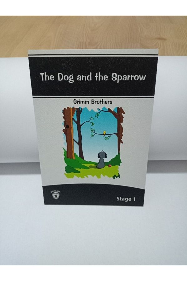 Dorlion Yayınevi-The Dog And The Sparrow Αγγλικές ιστορίες Στάδιο 1 - Grimm Brothers 9786056664885 1