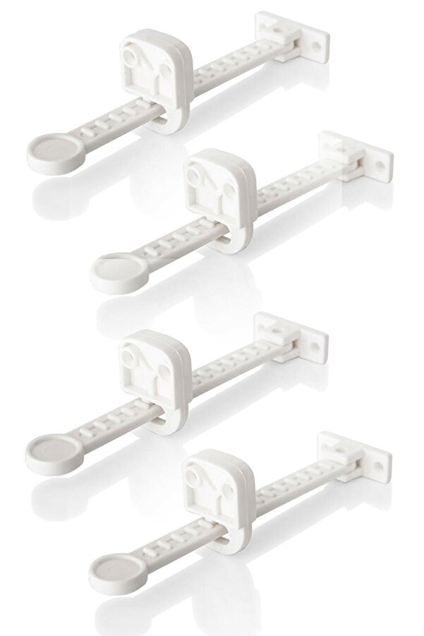 Baby Lock 4 Adet Pencere Kilidi - Ayarlanabilir Çocuk Bebek Güvenlik Pencere Kilidi