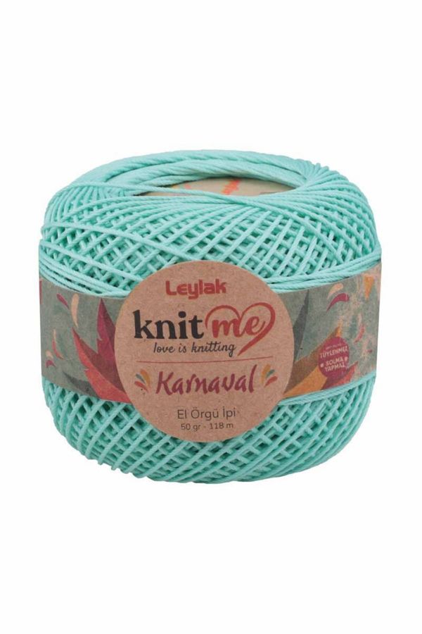 Leylak-Green Thread Baby Carnival Hand Knitting - 50 gr.Knit Me 00610 1