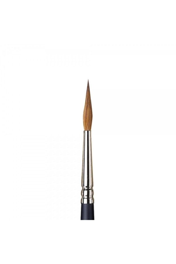 Winsor Newton-Winsor & Newton Professional Kolinsky Short Handle Sable Pointed Tip Brush No:5 1