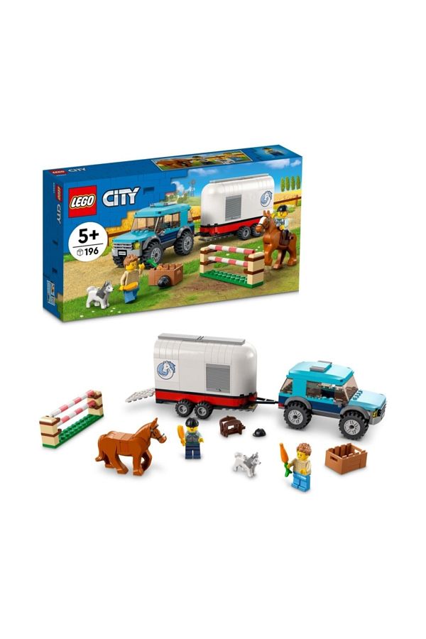 LEGO City Horse Transport Vehicle 60327 Age 5 and Up 196 Pieces Trendyol