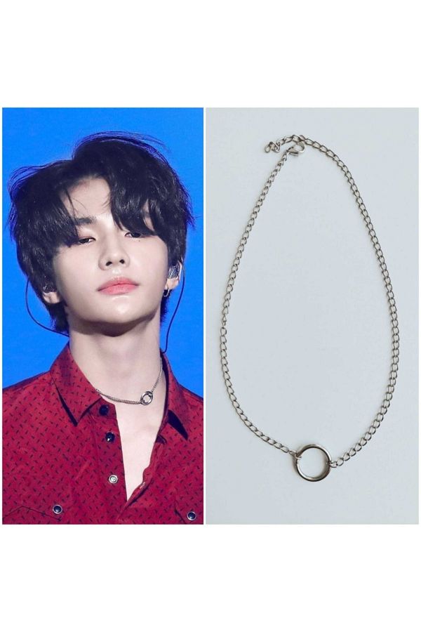 REN-Kpop Stray Kids Hyunjin Necklace 1