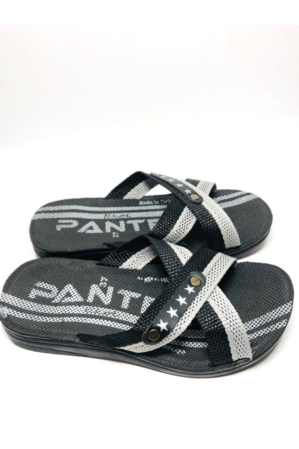 PANTER Fivestars Strong Caray Finetouch Rope Unisex Slippers Trendyol