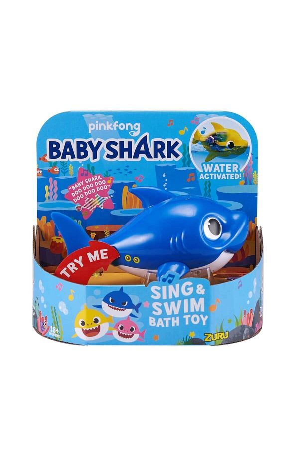 GIOCHI PREZIOSI Blue Baby Shark with Sound and Swimming Figure Bah03000 Trendyol