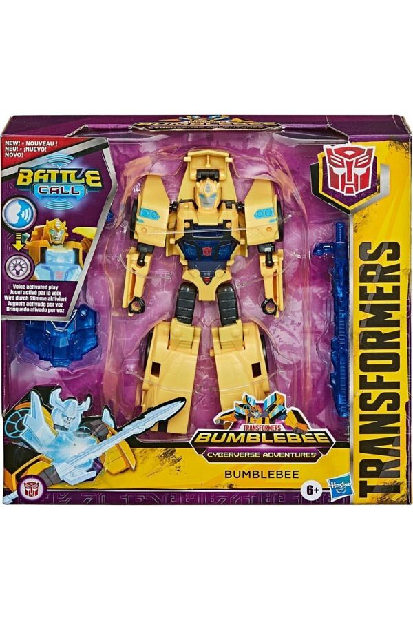 Hasbro-Transformers Bumblebee Cyberverse Adventures Battle Call Trooper Class Figure 1